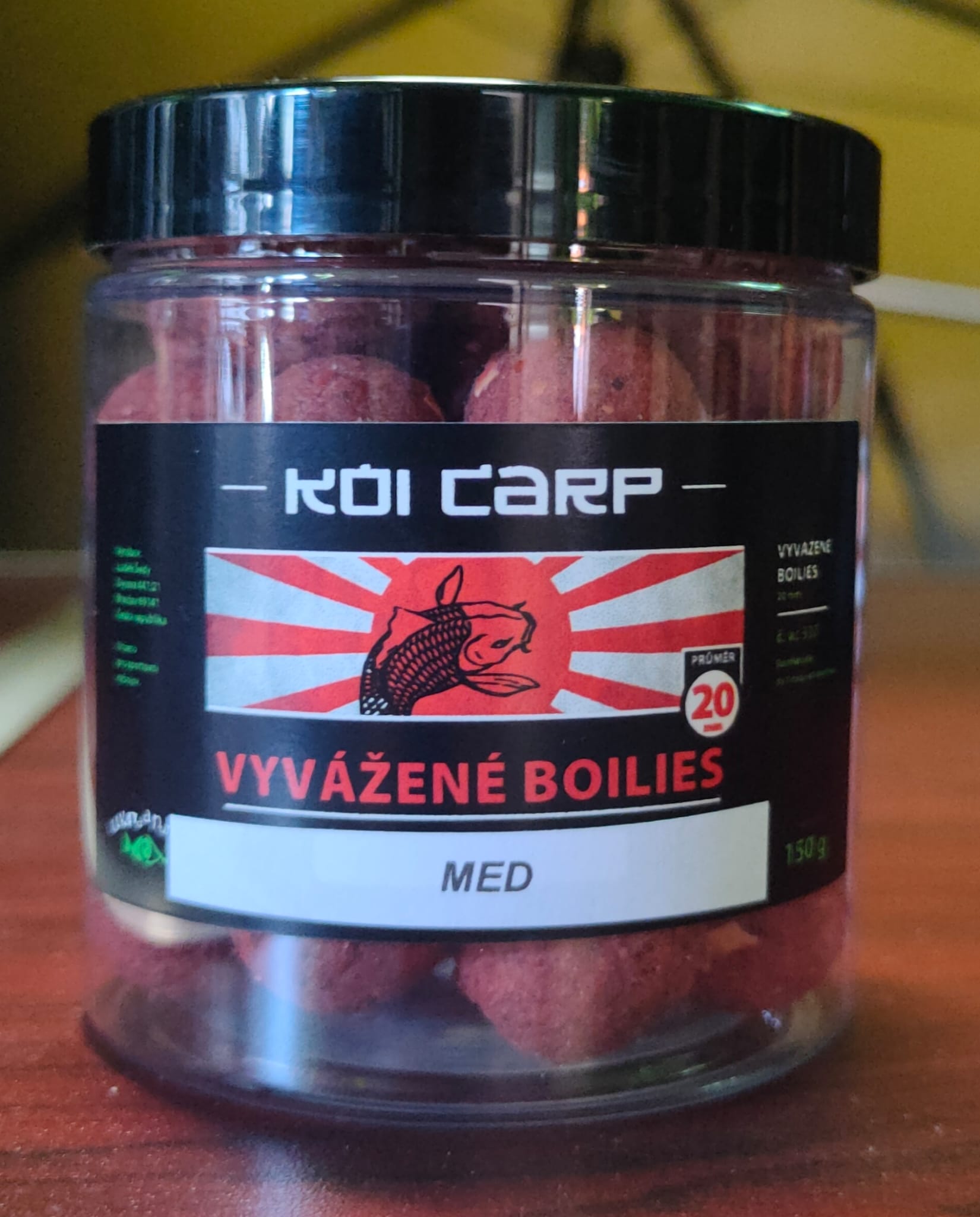 Chytací boilies KOI CARP 150 g 20 mm MED